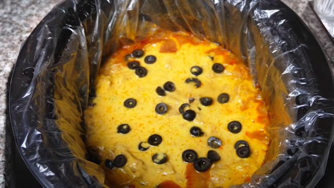 Crockpot Chicken Enchiladas