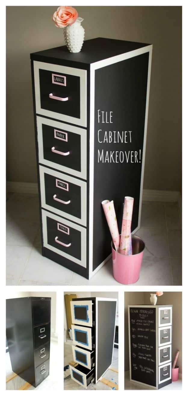 File Cabinet Makeover, a craft room idea worth bookmarking for later and a fun project worth trying this weekend