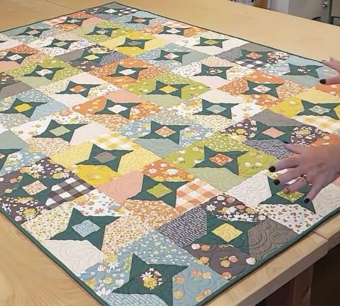 Easy To Make Twinkle Little Star Quilt