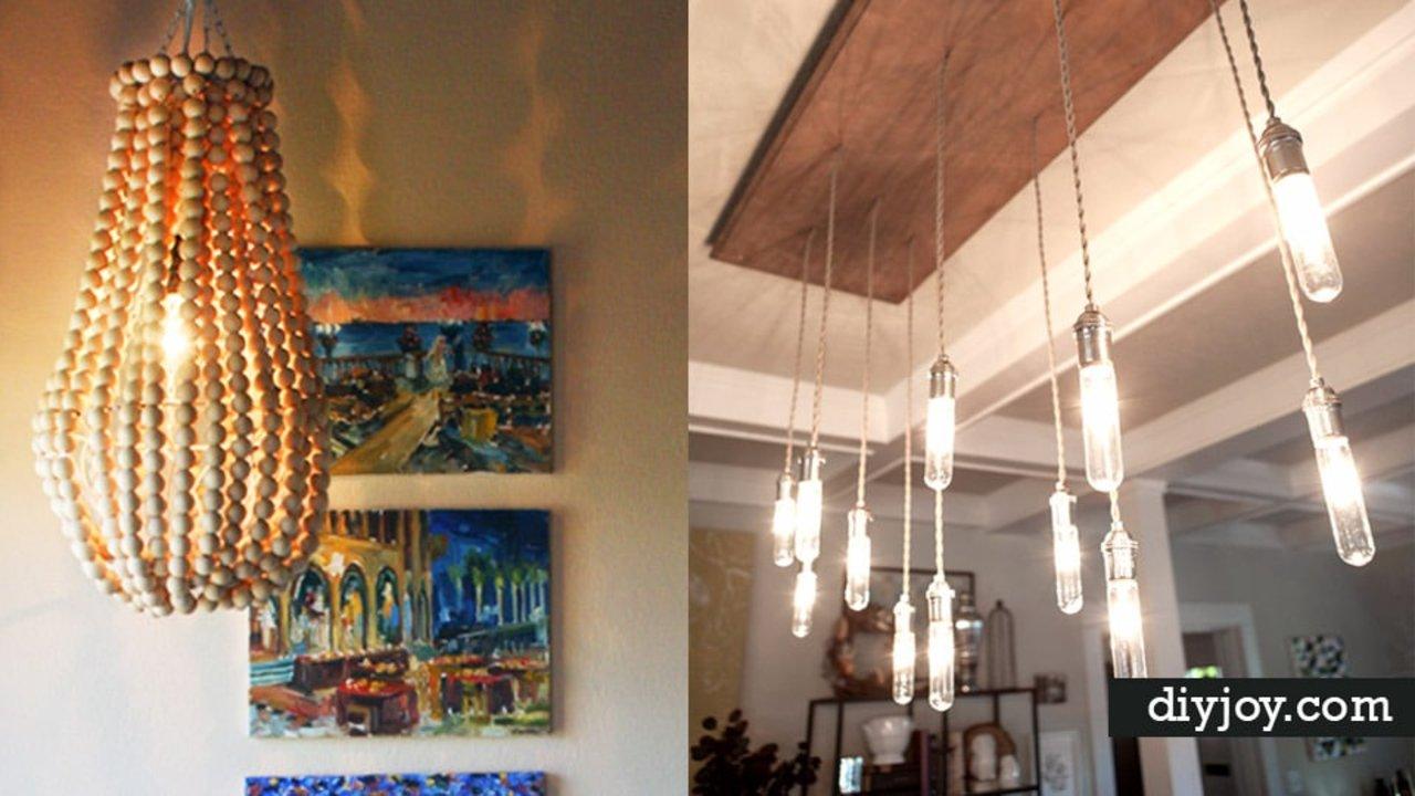 41 Creative DIY Chandeliers