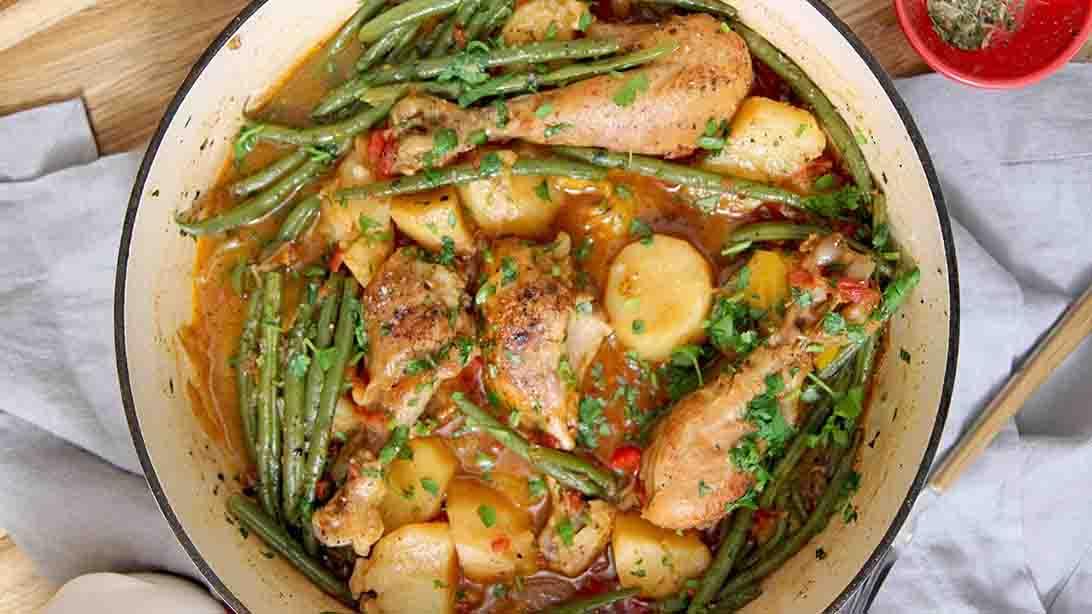 One-Pan Italian Chicken and Potatoes