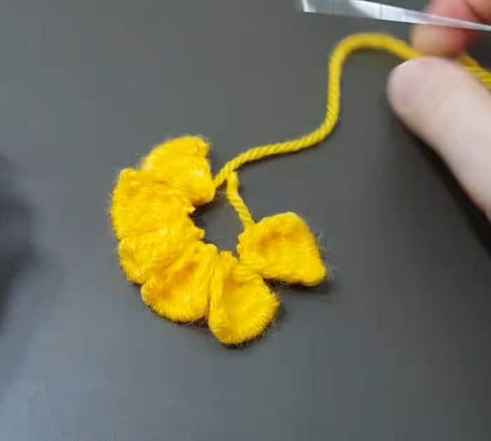 Easy Flower Embroidery Trick With a Fork Project