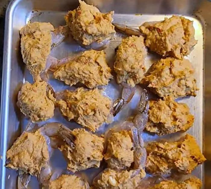 Easy Crispy Fried Stuffed Shrimp Recipe