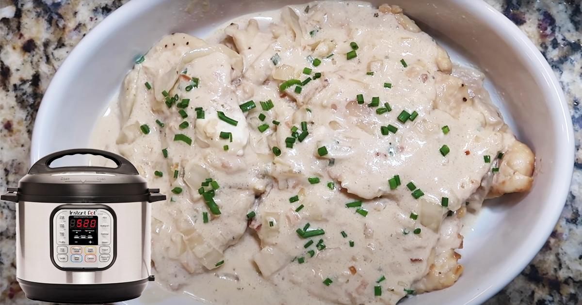 Instant Pot Sour Cream And Onion Chicken Recipe