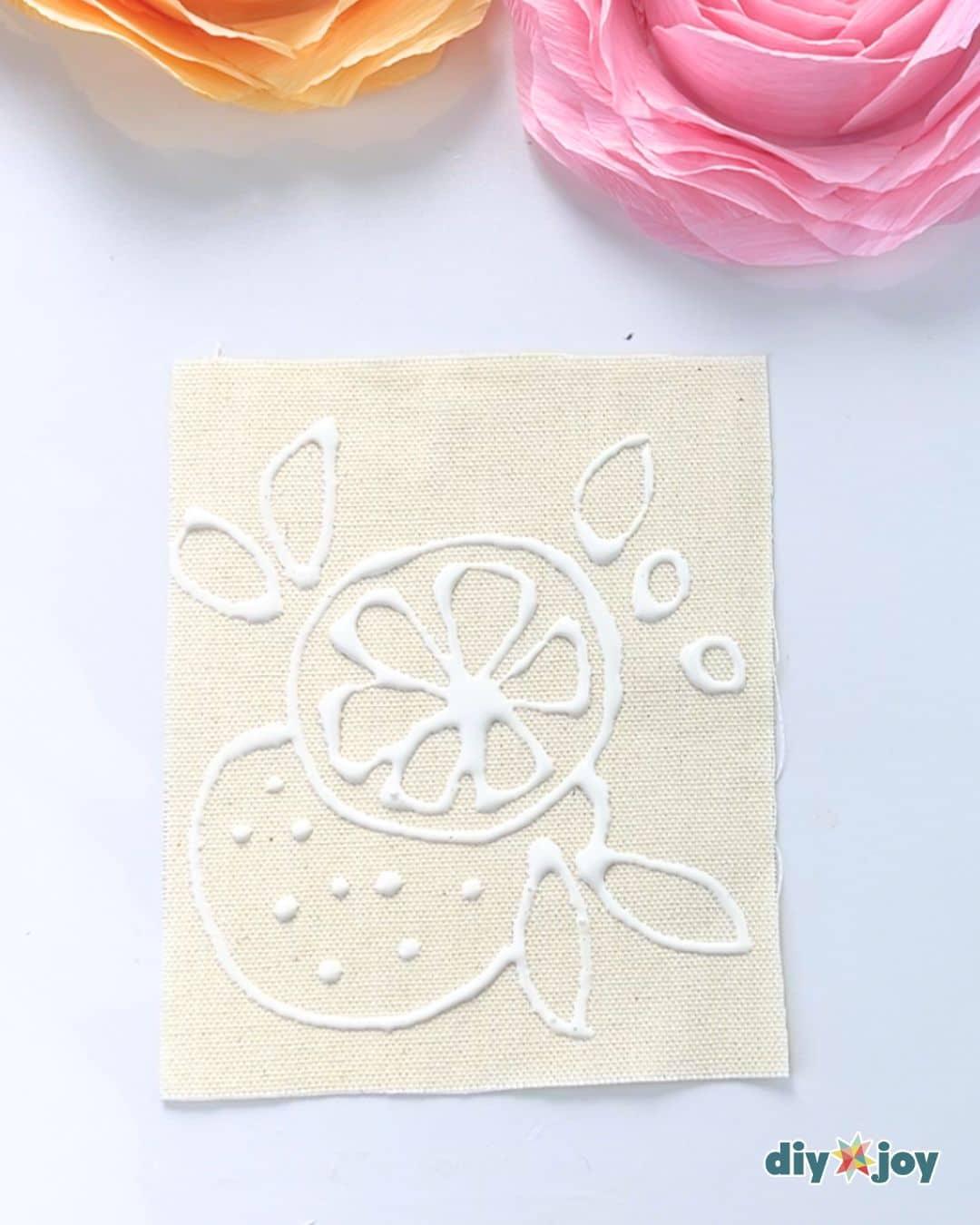 Batik Fabric Painting Acrylic And Glue — batiking