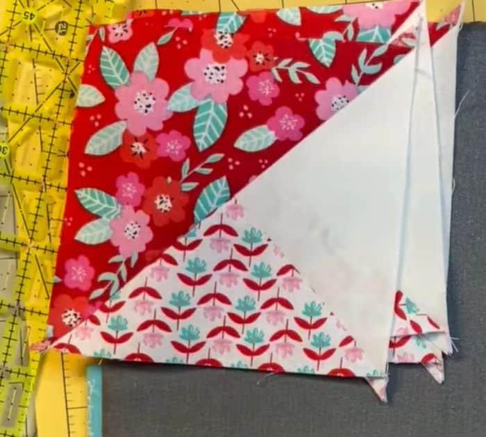 Easy Double Friendship Star Quilt Block Materials