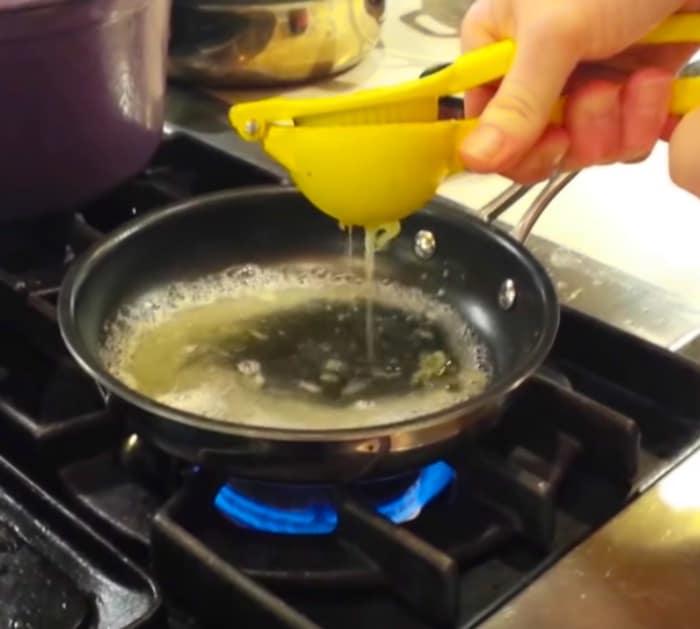 Make ten minute lemon butter salmon recipe