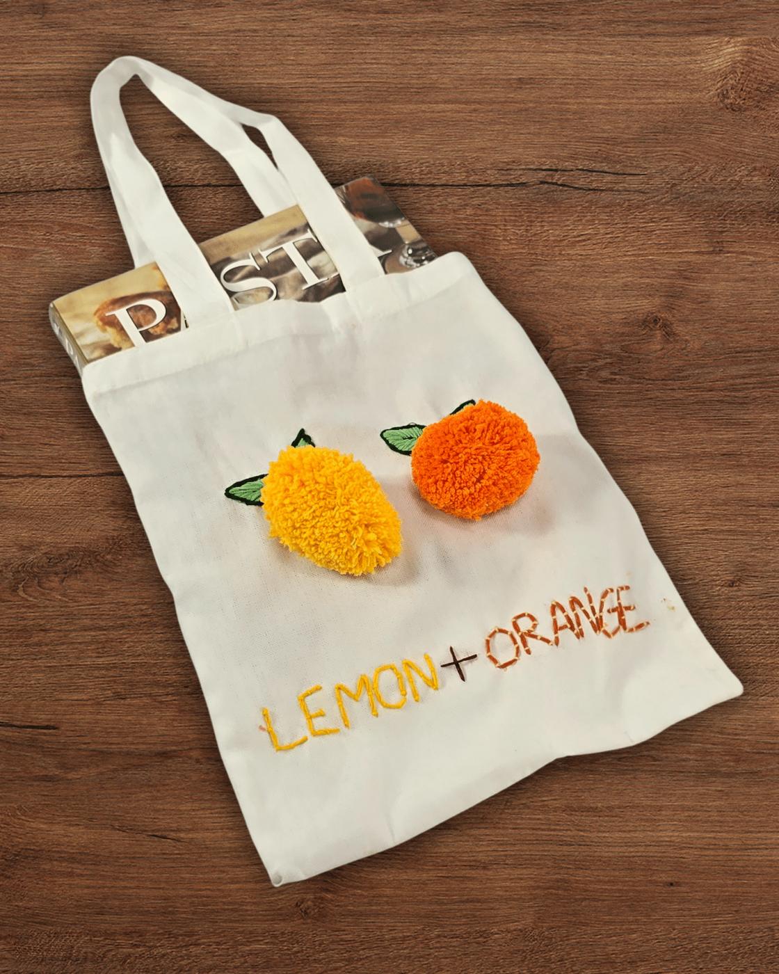 Fruit Embroidered Tote Bag — why you'll love this diy project