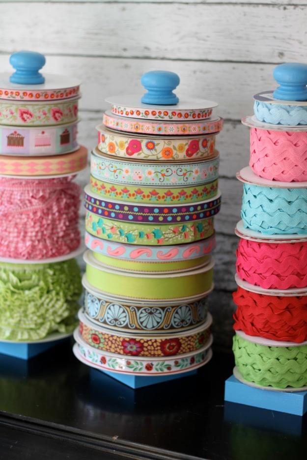 DIY Ribbon Storage, easy to keep on hand for the next time it comes up and proof the simplest fix is usually the best one