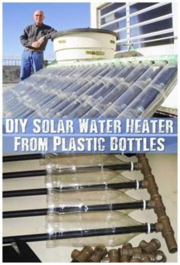DIY Solar Water Heater From Plastic Bottles, proof a simple project can do something genuinely useful