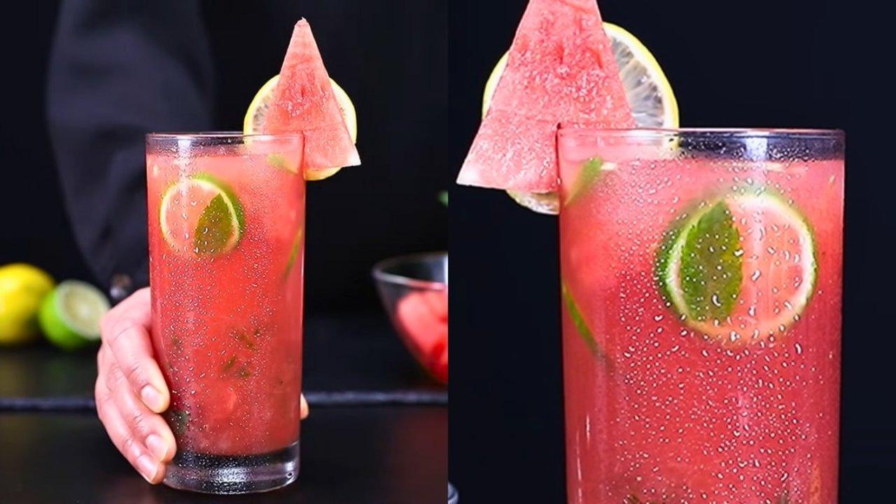 Refreshing Watermelon Mocktail Recipe