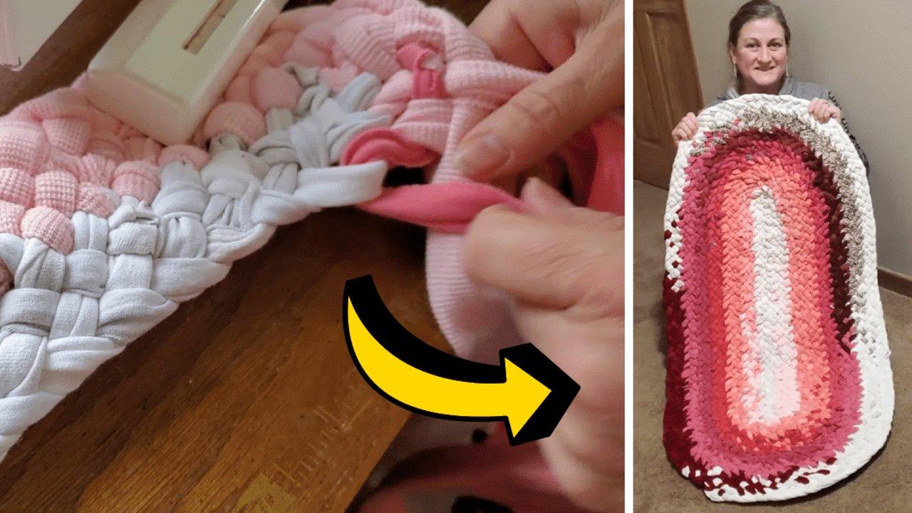 Easy DIY Braided Rug Tutorial