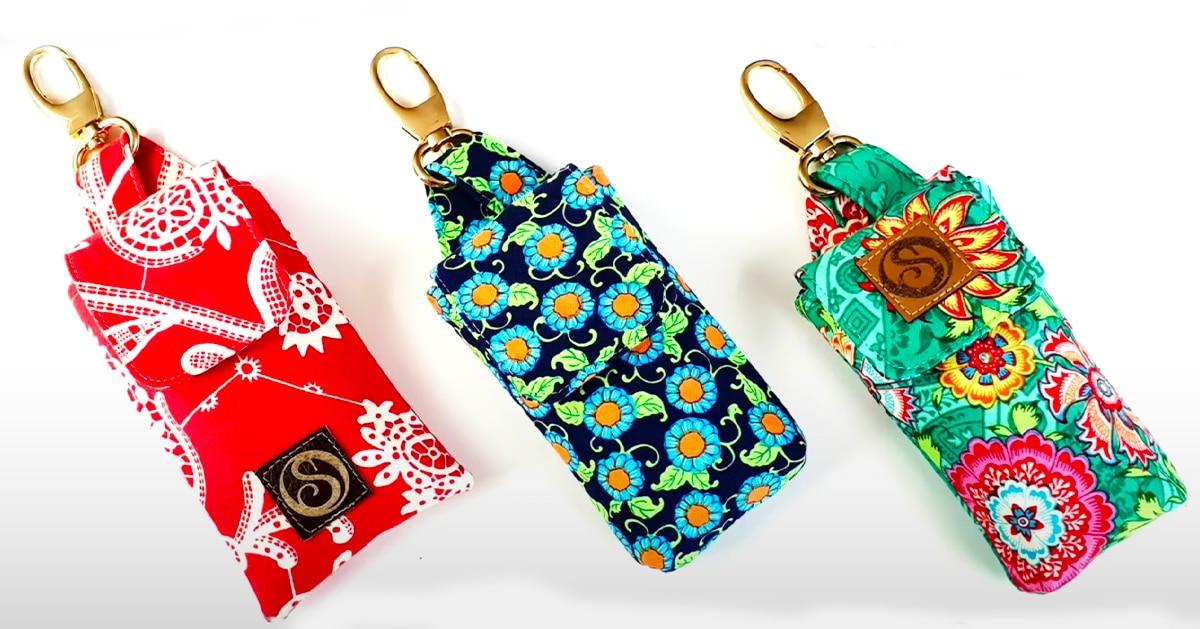 How To Make A Clip-On Hand Sanitizer Holder