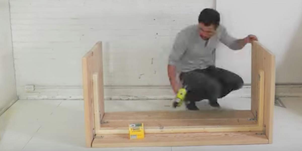 He Nails Several 2×10’s Together, Quickly Creating An Item You Might Just Need. Watch!