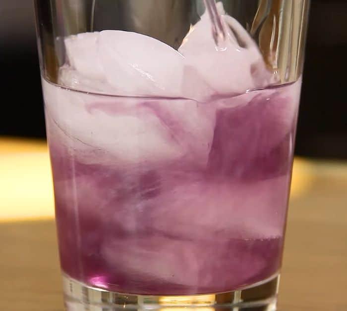 Easy Purple Shimmering Champagne Ingredients