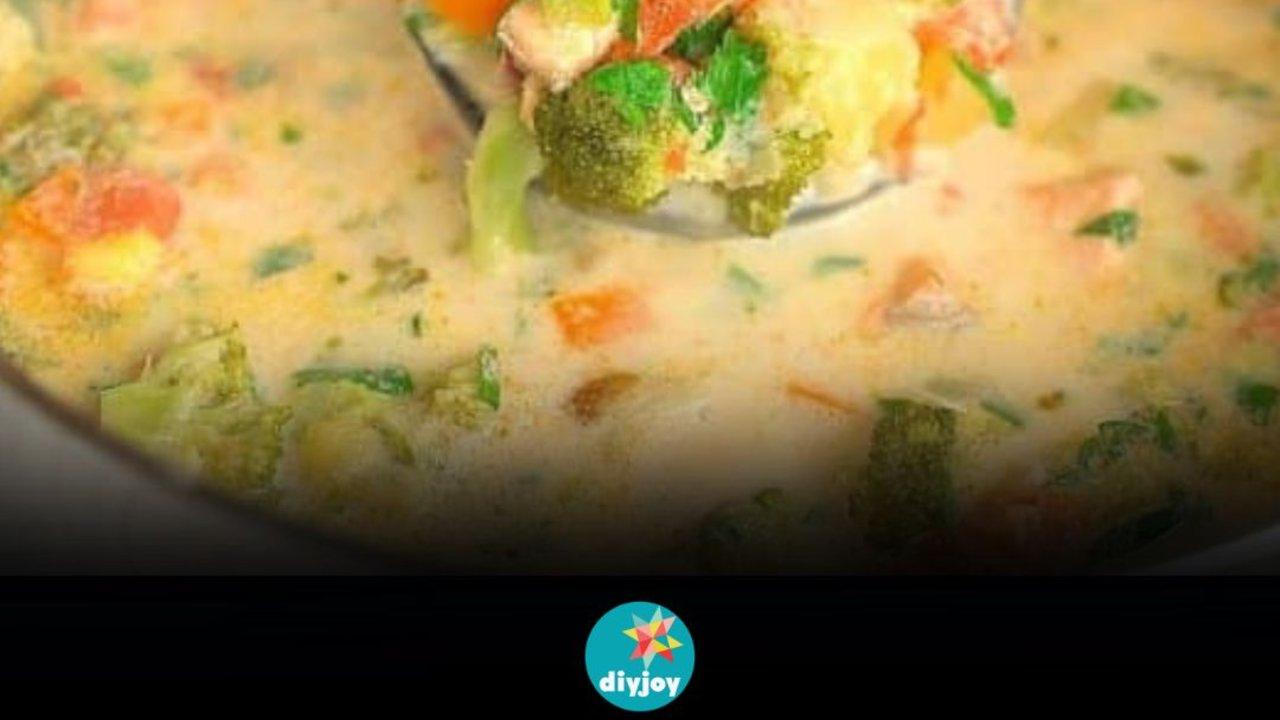 Best Creamy Vegetable Soup Recipe