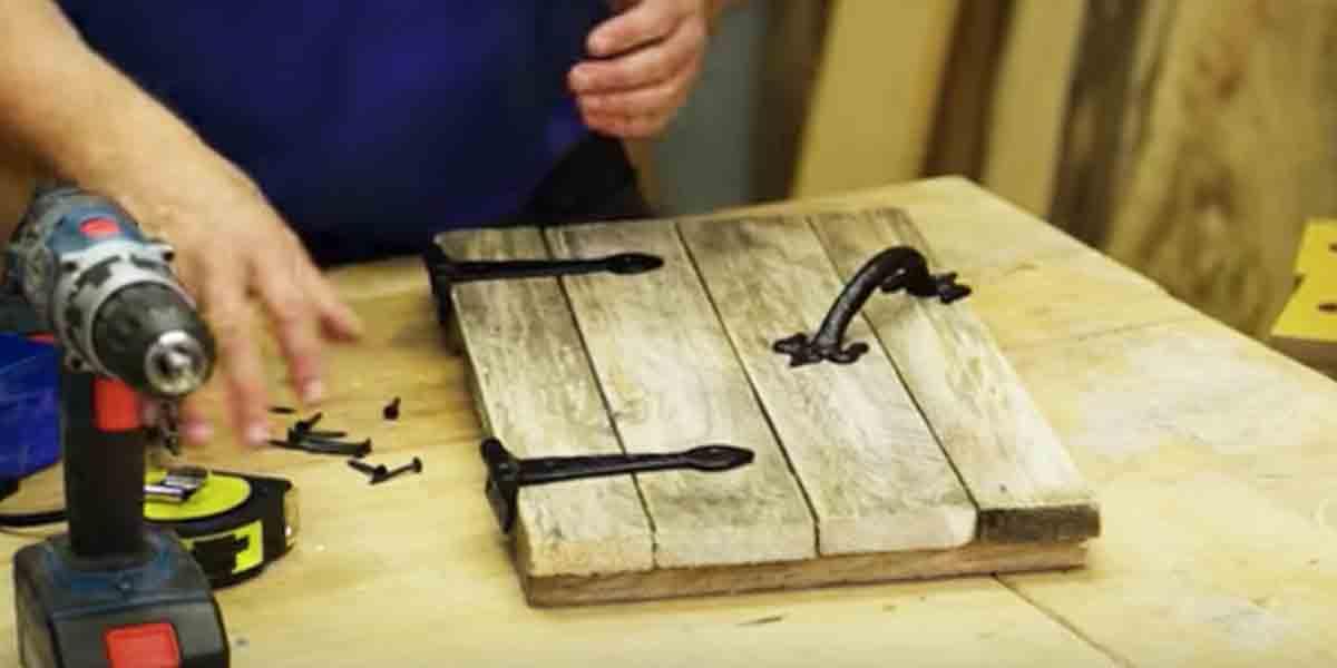 This Charming And Rustic Item He Makes Out Of Pallet Wood Is An Item People Will Envy!