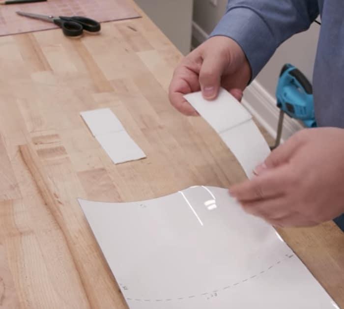 Make a face shield mask with a sailrite industrial sewing machine