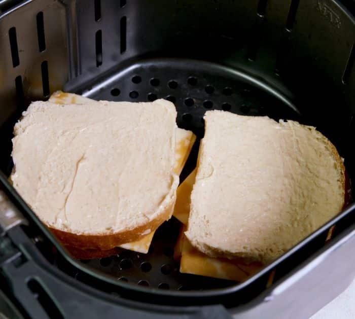 Easy To Make Air Fryer Grilled Cheese Sandwich