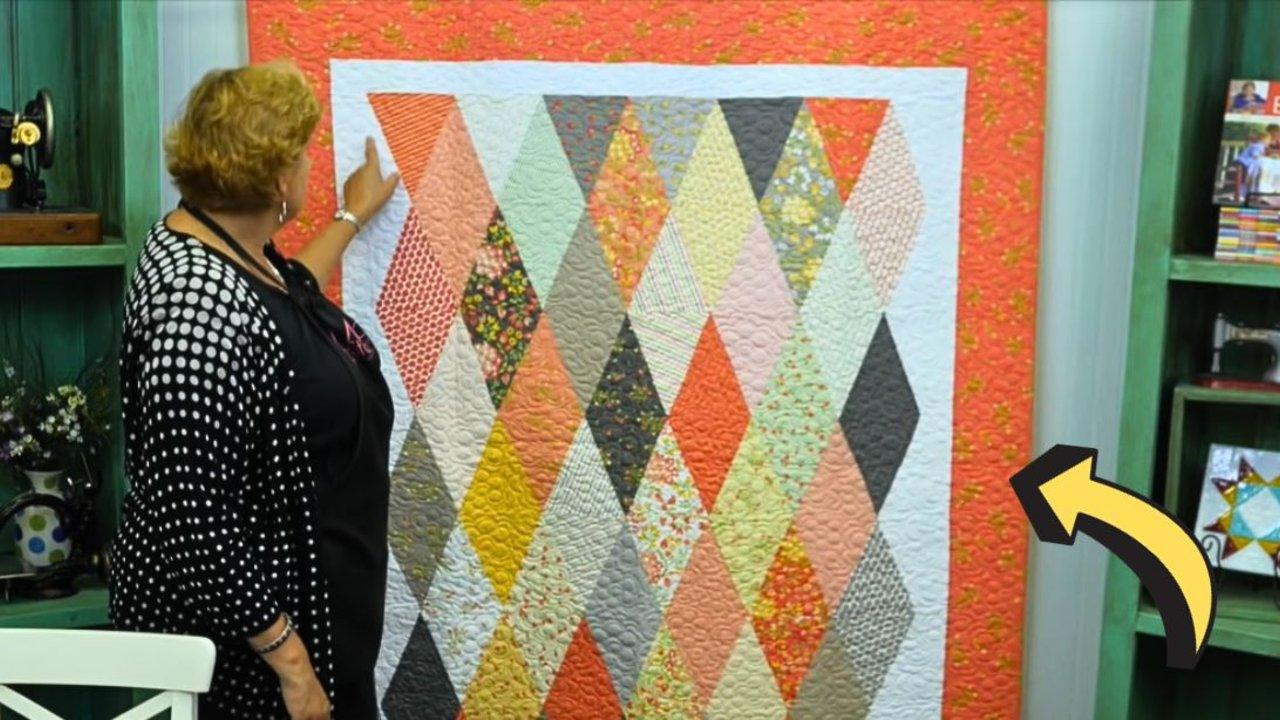 Simple Diamond Quilt With Jenny Doan