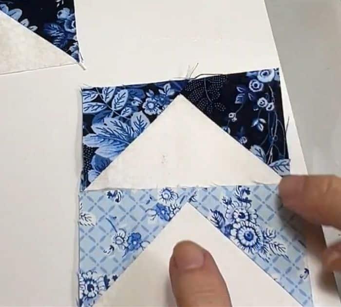 Broken Dish Quilt Block Materials