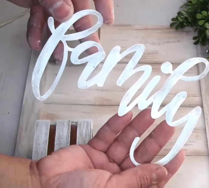 Dollar Tree DIY Farmhouse Home Decor Wall Art