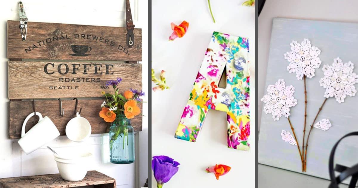 45 Cheap DIY Home Decor Projects on Any Budget