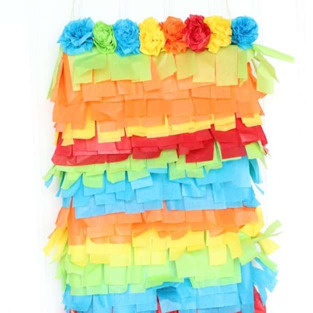 DIY Cereal Box Pinata, one of the best cereal box crafts on this list and a project that looks pricier than it really is