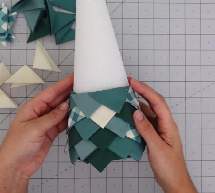 How to Make Fabric Christmas Tree