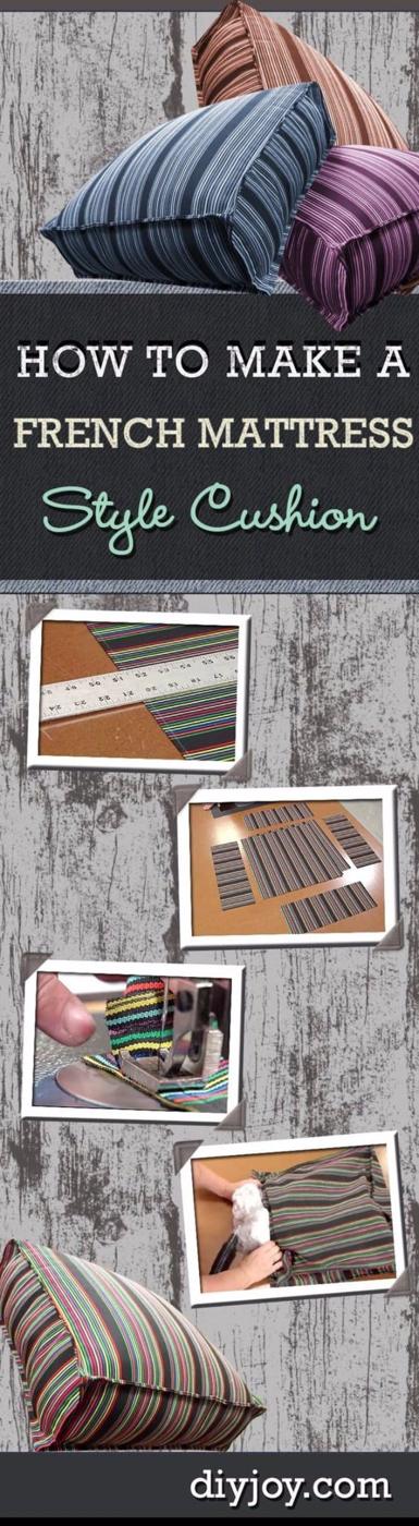 Easy French Mattress Covers, light on tools, just what is already in the drawer and a statement worth the extra effort