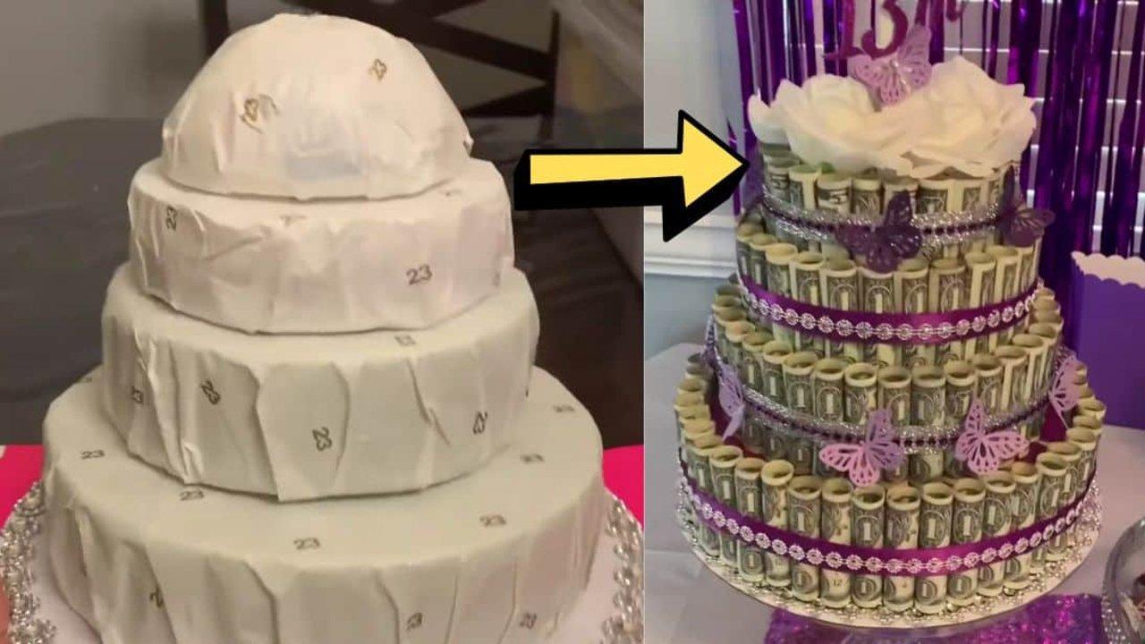 How To Make A DIY Money Cake