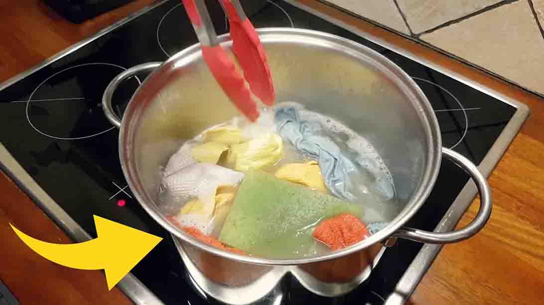 How to Get Stink Out of Kitchen Towels Effectively