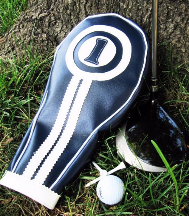 Golf Club Headcovers, low pressure enough to try this weekend and a nice way to make a plain corner feel finished