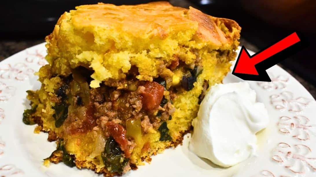 Easy Stuffed Mexican Cornbread Recipe