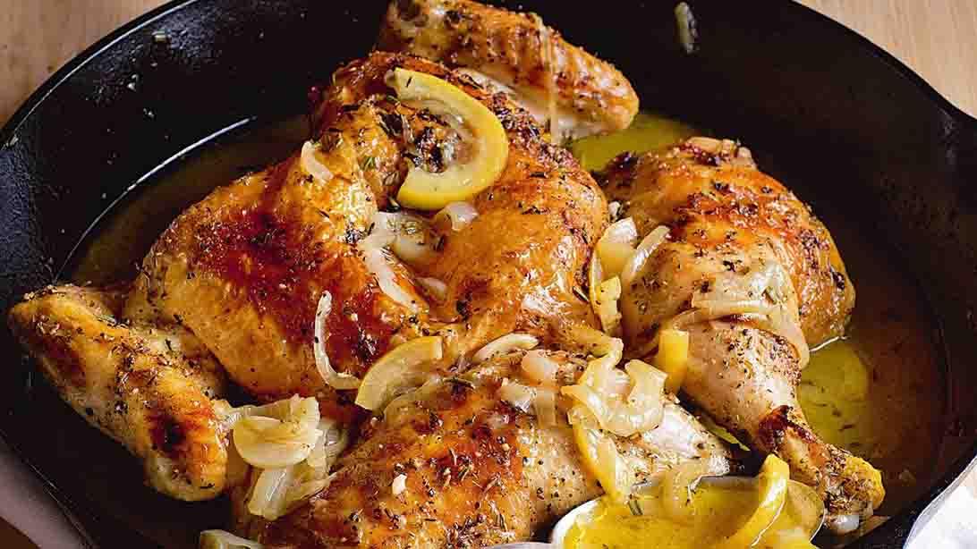 Ina Garten’s Skillet Roasted Lemon Chicken