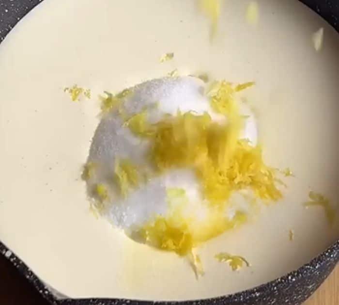 Easy Lemon Posset Ingredients