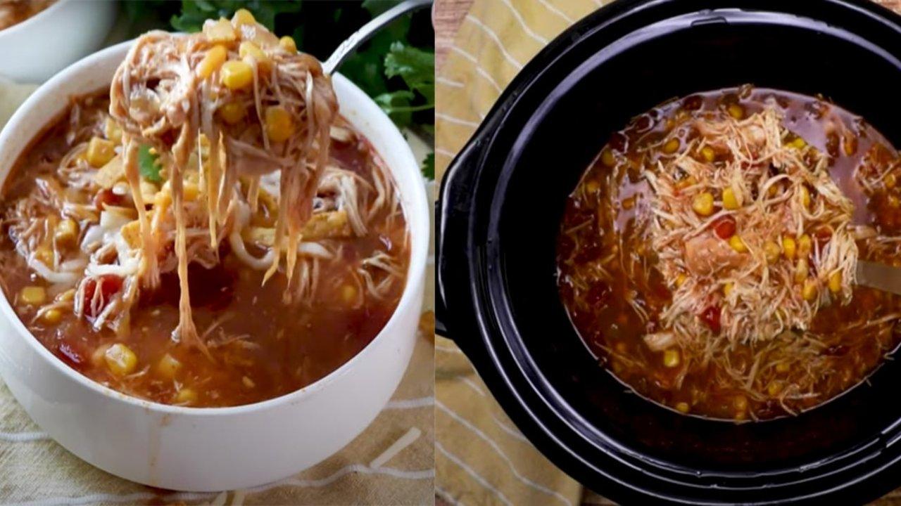 How to Make the Best Crockpot Chicken Tortilla Soup