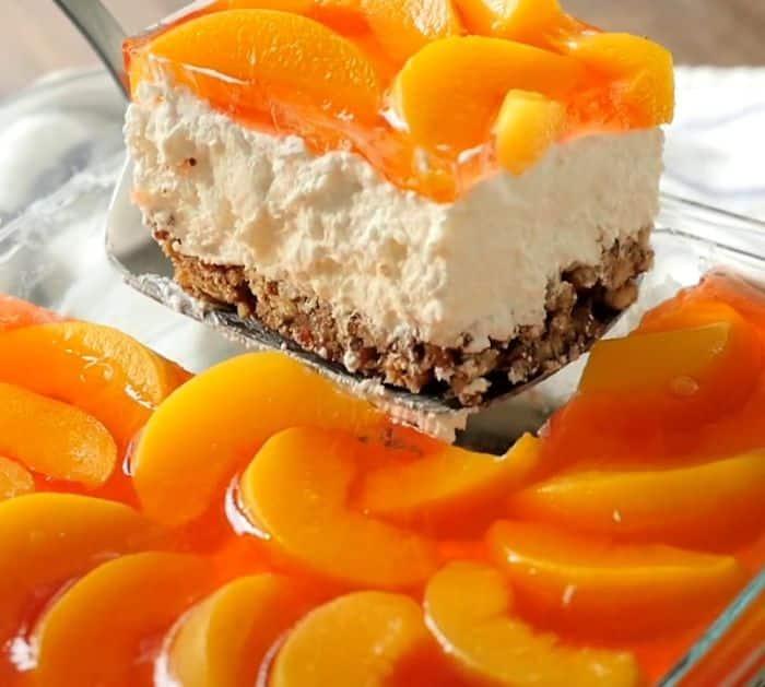 How To Make Peach Pretzel Jell-O Salad