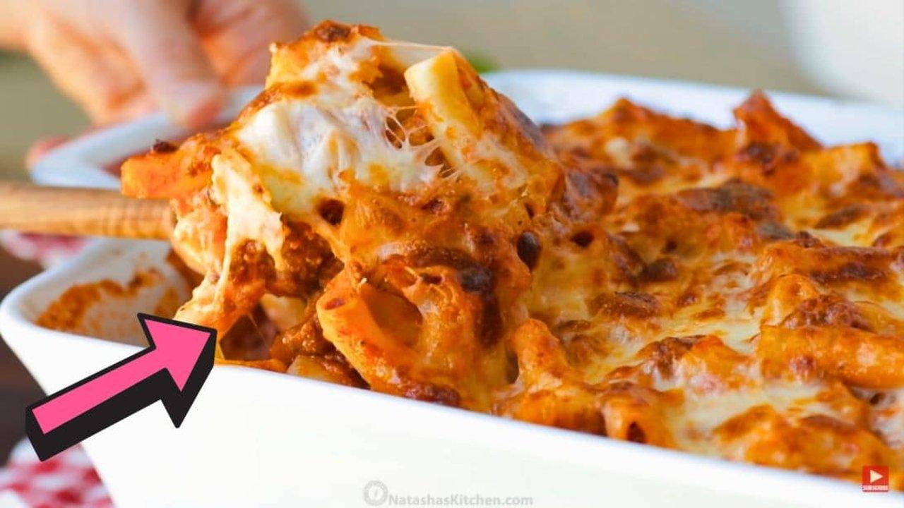 Make-Ahead Cheesy Baked Ziti Recipe