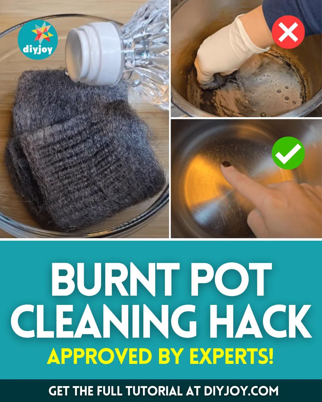 An Expert Burnt Pot Cleaning Hack