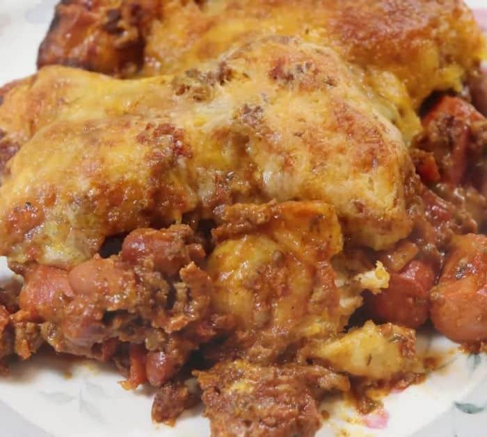 How to Make Chili Cheese Dog Casserole
