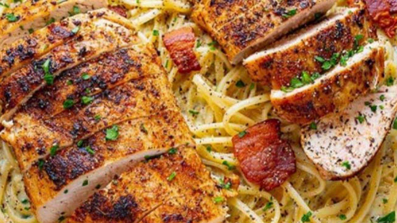 One Pot Creamy Cajun Chicken Recipe