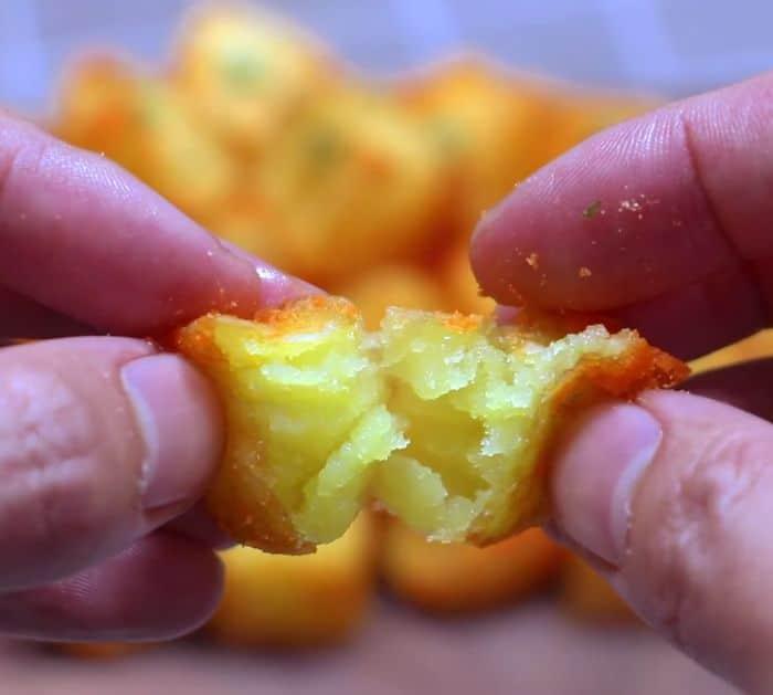 How to Make Cheesy potato cubes