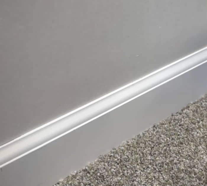 Easy Baseboard Over Carpet Neat Painting Hack