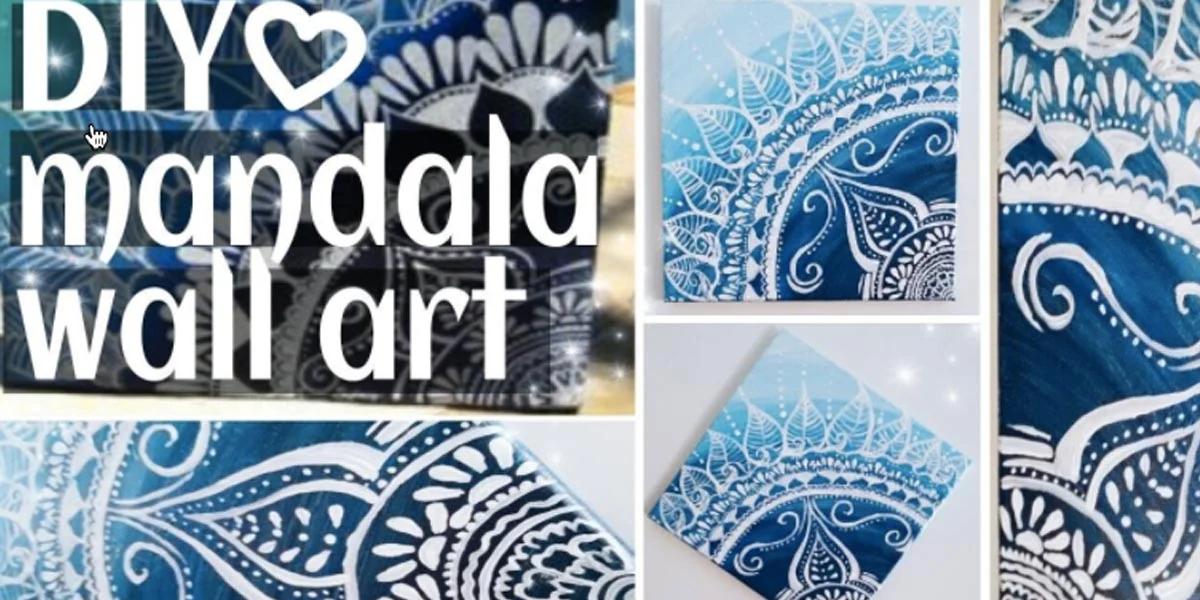 How To Paint A Mandala on Canvas