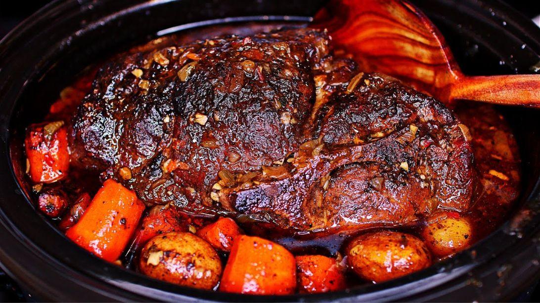 Easy Slow Cooker Sunday Pork Roast Recipe