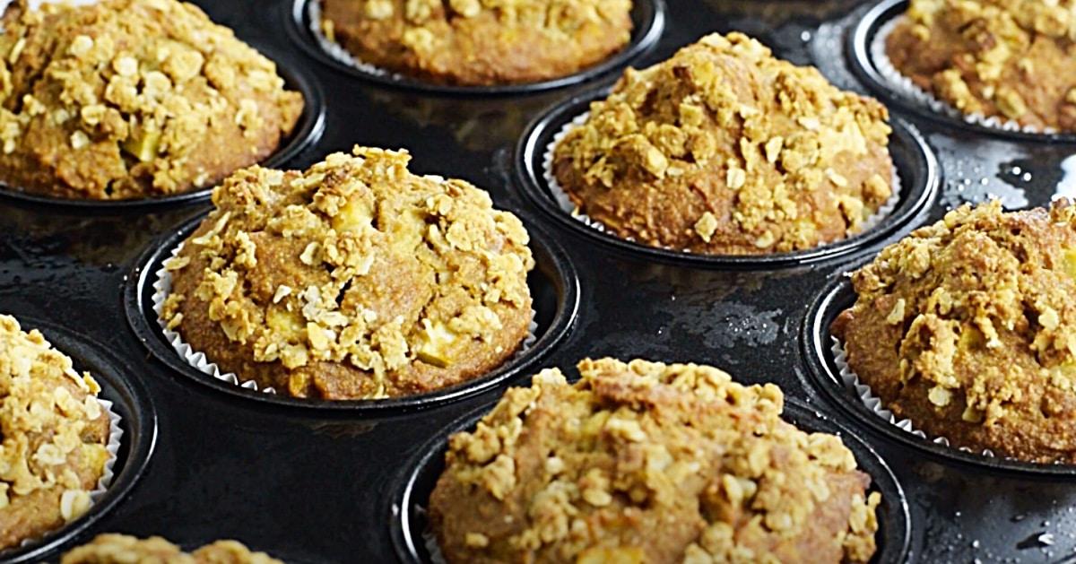 Healthy Apple Pie Muffins Recipe