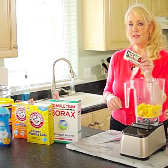 How To Make Homemade Laundry Soap - DIY Laundry Soap - Easy Cleaning Ideas