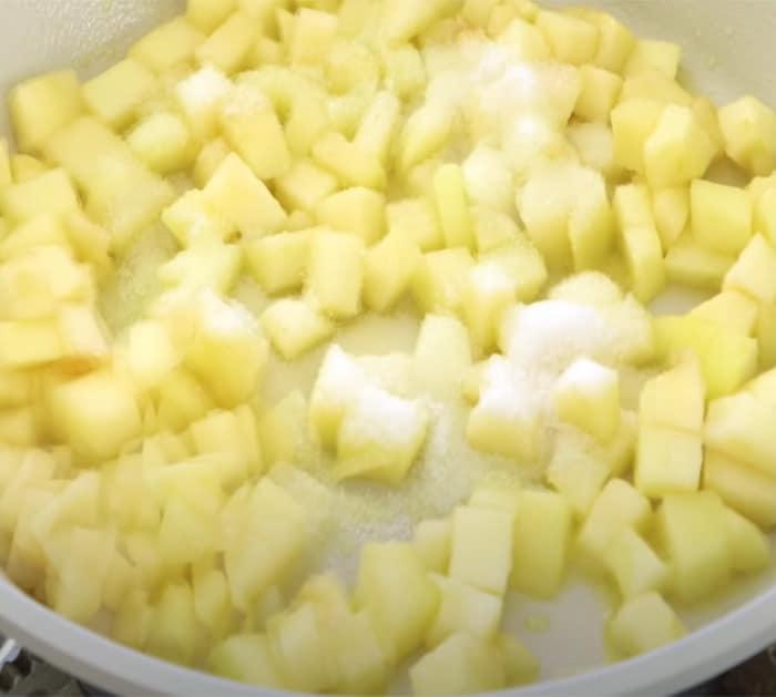 no bake apple dessert with one cup milk