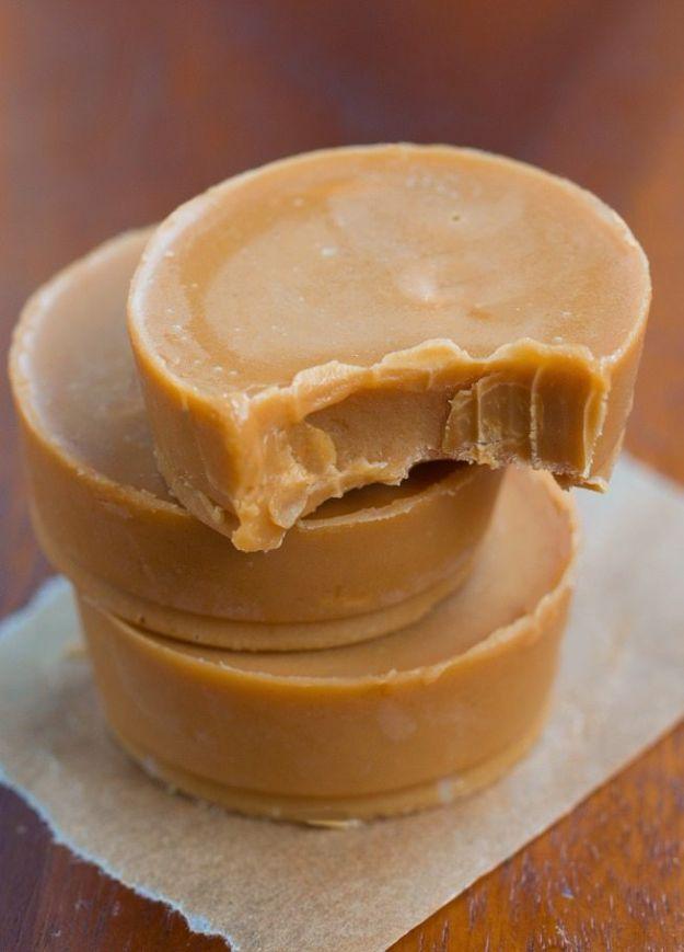 Low Sugar Dessert Recipes - Clean Eating Almond Butter Fudge - Healthy Desserts and Ideas for Healthy Sweets Without Much Sugar - Raw Foods and Easy Clean Eating Dessert Tips, Keto